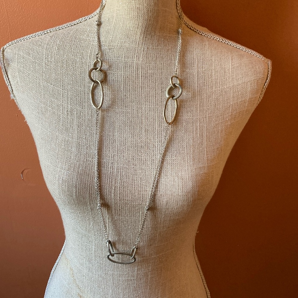 Sofia Elegant Silver Chain Necklace